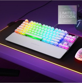 Resim SteelSeries Apex 7 TKL Ghost Edition Mekanik Gaming Klavye US Layout 