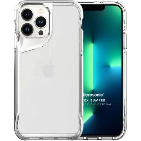 Resim Apple Iphone 13 Pro Max Kılıf Trex Bumper Şeffaf 