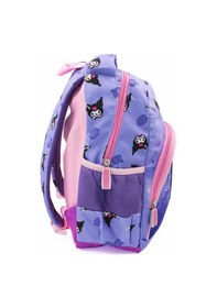 Resim 2 Gözlü Little Angle Kuromi Anaokulu Çantası - Çocuk Çanta - Kreş Çantası - Kuromi Çanta Mor 