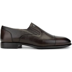 Resim Tamer Tanca Erkek Hakiki Deri Kahverengi Loafer Ayakkabı 01 2227 Erk Ayk Sk24-25 Kahve Kahverengi 