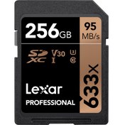 Resim Lexar 256GB Professional 95MB/sn UHS-I SDXC Hafıza Kartı 