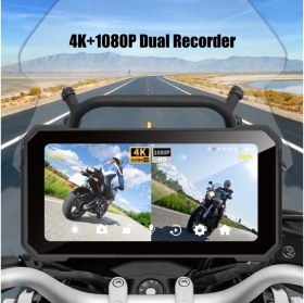 Resim Hasyılmaz M625-9 4K Ota Carplay ve Android Auto Motosiklet Multimedya Ekranı 6,25INÇ 