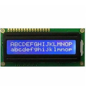 Resim Genel Markalar Cbrobotic Lcd Ekran Mavi 2x16 