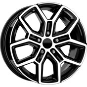 Resim R1 Wheels 15 inç 4*100 ET35 Parlak Siyah Jant Takımı (J-1230) 