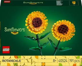 Resim LEGO Botanicals Ayçiçeği 40524 - 8 Yaş ve Üzeri Çocuklar için Doğum Günü Hediyesi Fikri, Ayarlanabilir Yeşil Saplı ve Yapraklı 2 Ayçiçeği İçeren Dekoratif Yaratıcı Oyuncak Yapım Seti (191 Parça) 