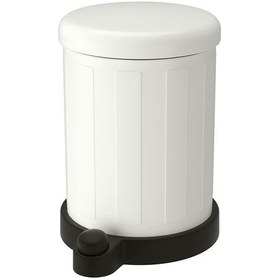 Resim IKEA Pedallı Çöp Kutusu Ikea Beyaz , 4 Lt Çöp Kutusu 