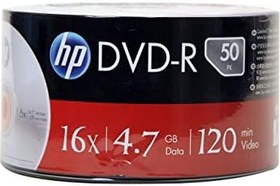 Resim HP DME00070-3 DVD-R 4.7 GB 120 MİN 16X PAKET FİYAT 
