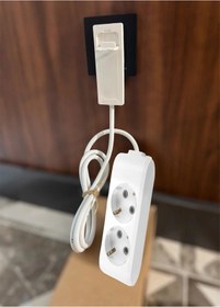 Resim Viko Uzatma Kablosu 2 Li 1.5m Ultra İnce Fiş - Dar Alanlarda Maksimum Yer Tasarrufu Sağlar. 1.5 M 