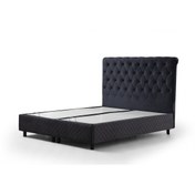 Resim Minar Sonata Baza Başlık Antrasit 160x200 