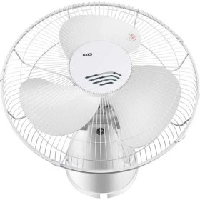 Resim Raks Tavan Vantilatörü 3 Kanatlı 3 Hız Kademeli 360° Salınım Aşırı Isınma Korumalı Dayanıklı Plastik Gövde 