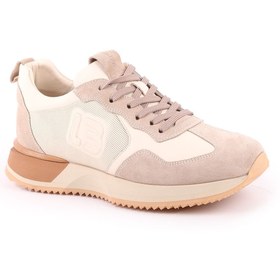 Resim Libero L4772-1 Süet Deri Erkek Spor Ayakkabı Kemik-bej 