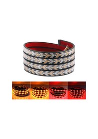 Resim 5 Modlu Ok Model Bagaj Altı Kayar Dönüş Fren Sinyalli Esnek Led 