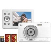 Resim Ankatek Zoom Video Kamera Ips 3 İnç Ekran Dijital 8x Zoom 56mp 2.88 1080p Dijital Video Kamera - Altın 