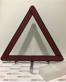 Resim Üçgen Reflektör Demir Ayaklı 