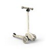 Resim Scoot and Ride Highwaykick 3S Ash LED Tekerlekli Katlanabilir Ayarlanabilir Çocuk Scooterı Açık Gri 