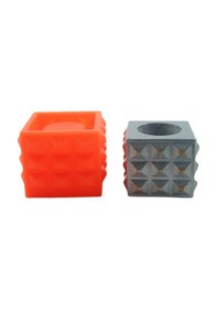 Resim Beton Saksı Silikon Kalıp - 119 