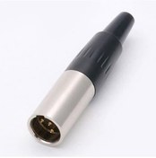 Resim Mini Canon Xlr 3 Pin Erkek Jack Fiş 10x47mm-182602 