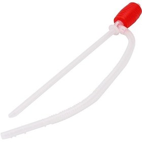 Resim Neevoyu Kırmızı Büyük Boy Pvc Sifon Pompa - Hızlı Sıvı Transferi Benzin, Yağ, Su - 10 Lt/dakika 