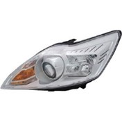 Resim Ford Focus Ön Far Elektrık Motorlukrom Mercekli Sol.08-10 8m51-13008-aa 