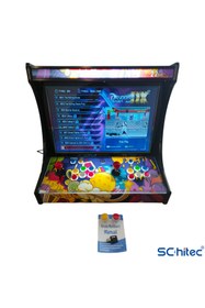 Resim Schitec 4khd 3d Pandora 9800 Arcade Oyunlu Taşınabilir Pandora Masaüstü Kabinli 22inç Atari Makinası 