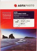 Resim Agfa Photo Inkjet Kağıt 13X18Cm Satin Mat 