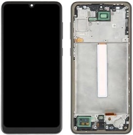 Resim Samsung A33 Uyumlu Lcd Ekran Dokunmatik Full Çıtalı TFT Siyah SM-A336 