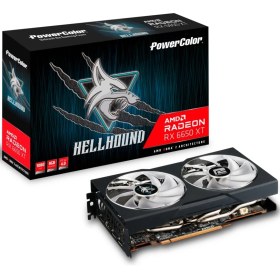 Resim Powercolor Hellhound RX6650XT Oc 8gb 128BIT Gddr6 (Axrx 6650XT 8gbd6-3dhl/oc) 
