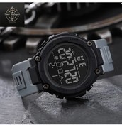 Resim Gaojunshop01 Gençler İçin Kayısı Renkli Led Dijital Spor Saati Alarm Kronometreli Outdoor Elektronik Diğer 