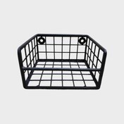 Resim GO DEKOR Rüstik Düz Mutfak Ve Banyo Rafı/baharatlık/sabunluk 15x12cm 