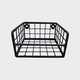 Resim GO DEKOR Rüstik Düz Mutfak Ve Banyo Rafı/baharatlık/sabunluk 15x12cm 