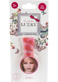 Resim Lukky Sıvı Dudak Parlatıcısı Çilek Pembe 