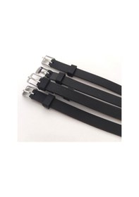Resim 5 Li Silikon Ayarlanabilir 08 Mm Charm Takılabilen Bileklik Siyah Çok Renkli 