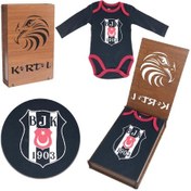 Resim Beşiktaş Uzun Kol Zıbın Hediyelik Ahşap Kutulu 