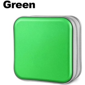 Resim Gaojunshop01 Yeşil 40 Gözlük Taşınabilir Cd Dvd Kutusu Saklama Organizer Ev Ofis Araç 