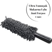 Resim Mikrofiber Jant Temizlik Fırçası - Kalın Makarna Uçlu 1 Adet 