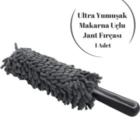 Resim Mikrofiber Jant Temizlik Fırçası - Kalın Makarna Uçlu 1 Adet 
