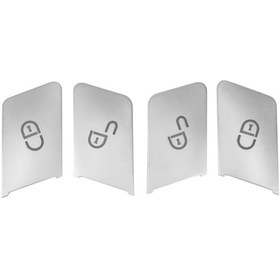 Resim Crackedice 4 Adet Araba Kapısı Kilidi Açma Düğmeleri Dekorasyonu Mercedes Benz Gla Cla Glk İçin 