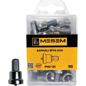 Resim Meşem Şapkalı Bits Ucu Ph 2 x 25 20 Adet 