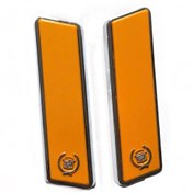 Resim Nishi Etiket Cadillac Gazetelik Direk Lambası Turuncu Işık Cadillac Direk Lambası 