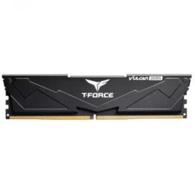 Resim Team T-Force Vulcan Black 32GB(2x16GB) 6000Mhz DDR5 CL38 Gaming Ram (FLBD532G6000HC38ADC01) Orjinal - Faturalı - Garantili Ürünler - Hızlı Gönderim