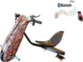 Resim Drift Car Elektrikli Kaykay Bluetooth Dirift Kar Hoverboard Scooter Ledli Bluetoothlu D07 