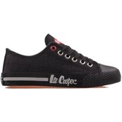 Resim Lee Cooper Kısa Kot Erkek Sneaker Siyah 