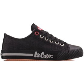 Resim Lee Cooper Kısa Kot Erkek Sneaker Siyah 