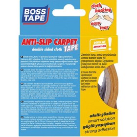 Resim Boss Tape Bosstape Çift Taraflı Halı Sabitleme Bandı 50mm X 5mt 
