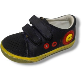Resim Pinky Bebe 3076-20 Smilee 2 Cırt Erkek Çocuk Ayakkabı Lacivert Kırmızı 
