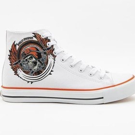 Resim Harley Davidson 023m100358 Pittsburgh White Erkek Sneaker 
