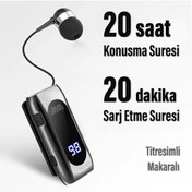 Resim Subzero Titreşimli Makaralı Bluetooth Kulaklık Kablosuz Kulaklık Titreşimli 20 Saat 