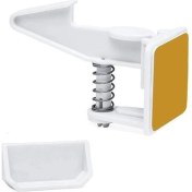 Resim Bebek Çocuk Güvenliği Korumalı Yapışkan Çekmece ve Dolap Için Tutucu Gizli Güvenlik Kilidi 