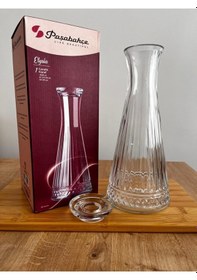 Resim Paşabahçe Elysia Karaf - Kapaklı Su Şişesi Sürahi 940cc 