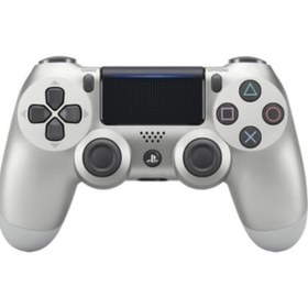 Resim Sarftech Ps4 Gri/gümüş Doubleshock Wireless Gamepad Joystick Kablosuz Ps4 Oyun Kolu 